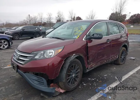 2013 Honda Cr-V Lx from USA, damaged, VIN 5J6RM4H33DL076912